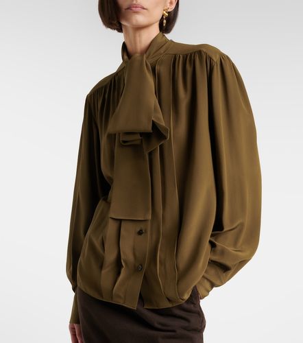 Crepé de china de seda - Saint Laurent - Modalova