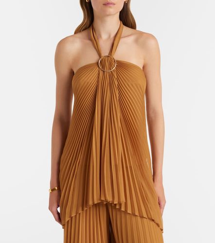 Max Mara Top Valzer plisado - Max Mara - Modalova