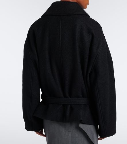 Double-breasted alpaca and wool coat - Lemaire - Modalova