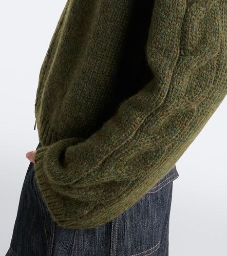 Alpaca and wool-blend cardigan - Moncler - Modalova