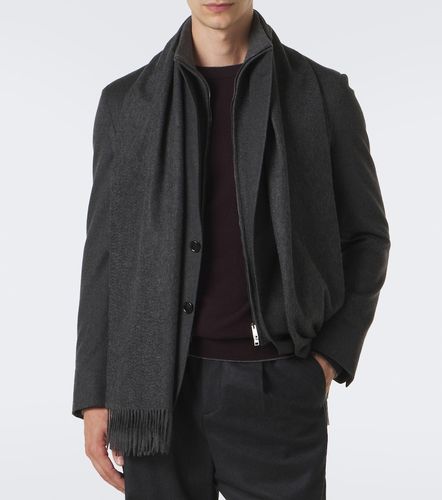 Bufanda de cachemir con flecos - Zegna - Modalova