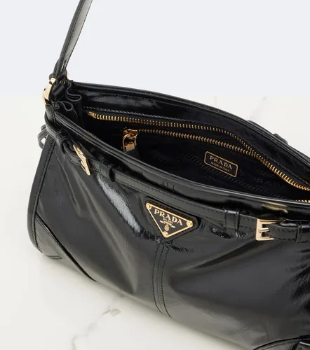 Bonnie Small leather shoulder bag - Prada - Modalova