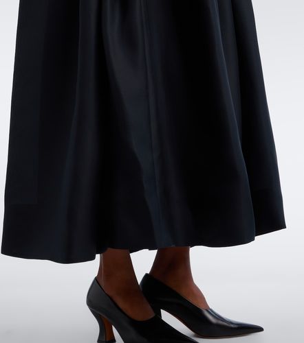 Adara pleated silk maxi skirt - Khaite - Modalova