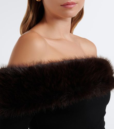 David Koma Off-Shoulder Midikleid - David Koma - Modalova