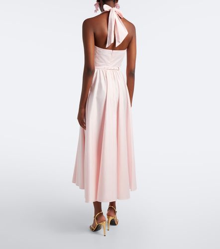 Midikleid aus Baumwollpopeline - Oscar de la Renta - Modalova