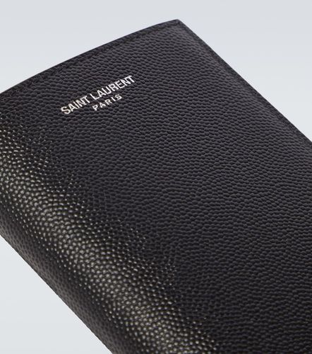 Saint Laurent Logo leather wallet - Saint Laurent - Modalova