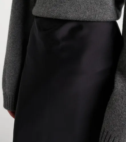 Falda midi de satén - Brunello Cucinelli - Modalova
