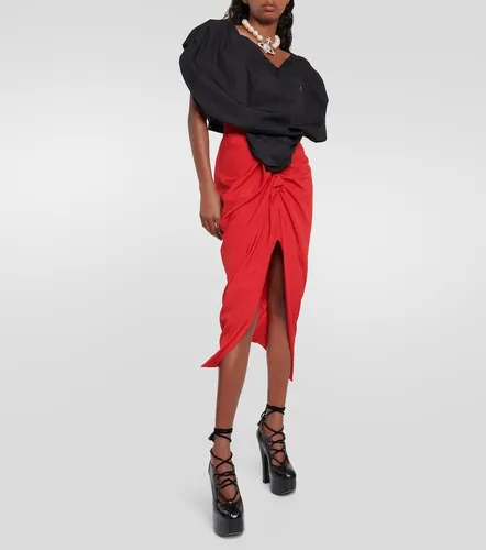 Crop top Heart de algodón - Vivienne Westwood - Modalova