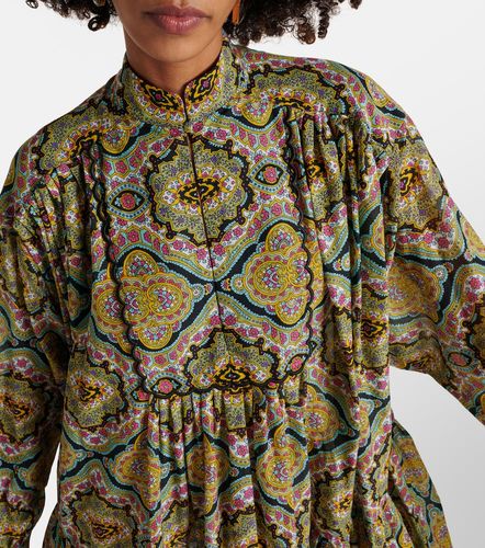 Vestido camisero de algodón estampado - Etro - Modalova
