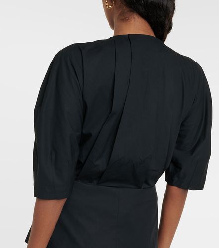 Top Georgia de popelín de algodón plisado - Proenza Schouler - Modalova