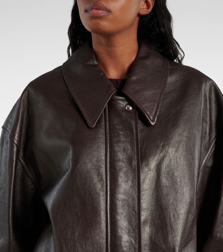 Khaite Shelman leather blouson - Khaite - Modalova