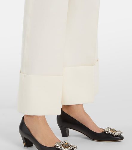Pantalones anchos de Crêpe Couture - Valentino - Modalova