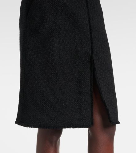 DG wool-blend tweed midi skirt - Dolce&Gabbana - Modalova