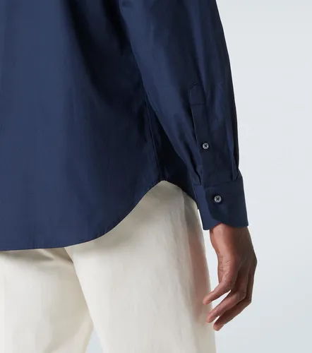Camisa de popelín de algodón - Canali - Modalova