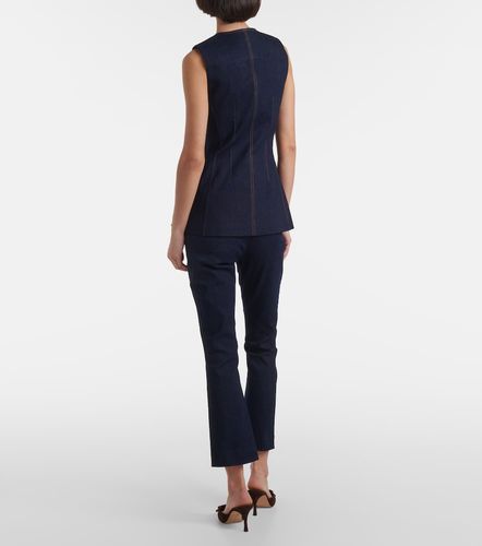 Jessup cotton-blend vest - Veronica Beard - Modalova