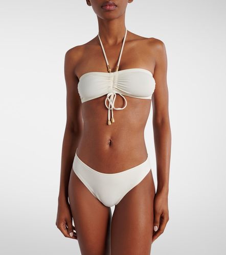 Melia gathered bandeau bikini top - Eres - Modalova