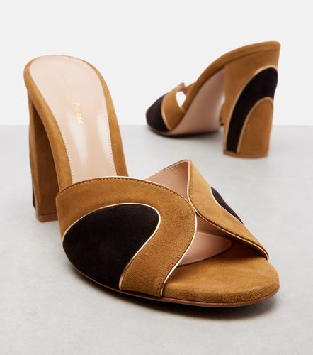 Gianvito Rossi 95 suede mules - Gianvito Rossi - Modalova