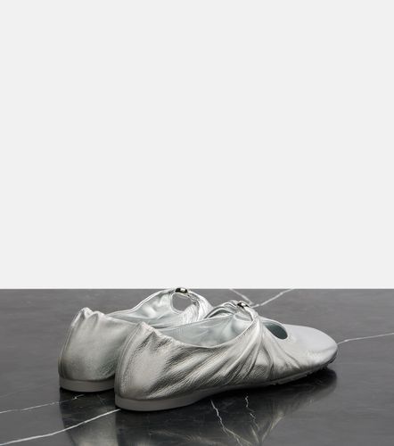 Bailarinas Mary Jane Pebble Soft de piel metalizada - Loewe - Modalova