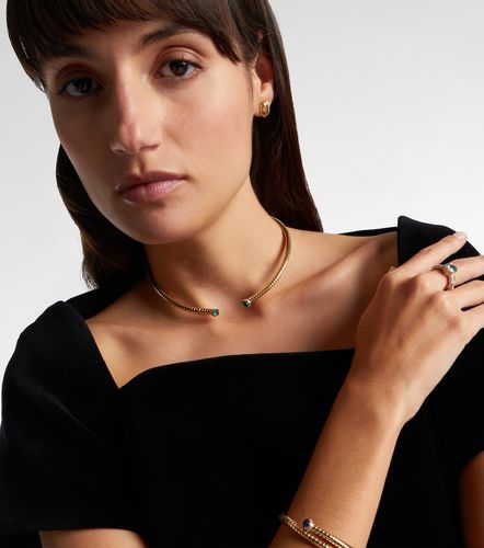 Collana in 18kt con smeraldi e diamanti - Marina B - Modalova