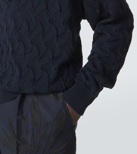Polo calado de algodón - Dries Van Noten - Modalova