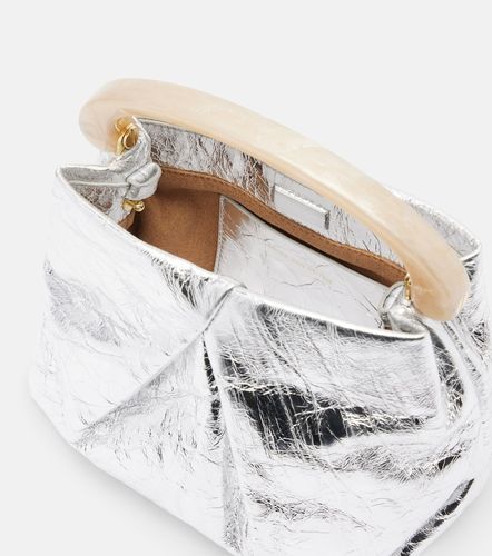 Crisp Mini metallic leather top-handle bag - Dries Van Noten - Modalova