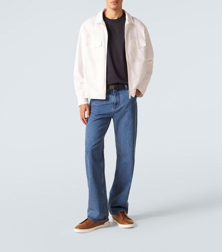Camiseta de jersey de algodón con logo - Zegna - Modalova