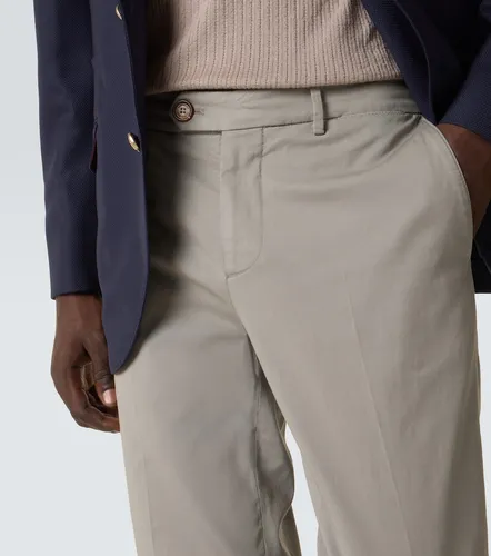 Cotton slim pants - Brunello Cucinelli - Modalova