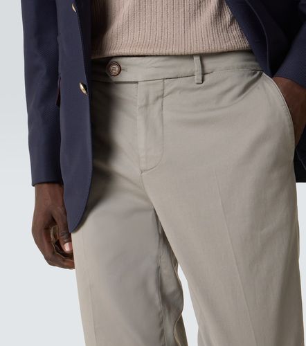 Pantalones slim de algodón - Brunello Cucinelli - Modalova