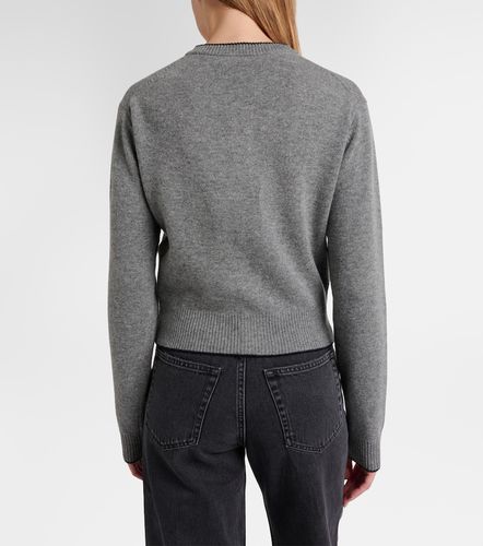 Logo wool and cashmere cardigan - Chloe - Modalova