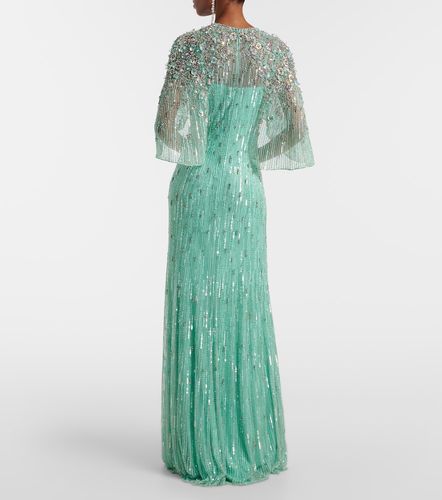 Abito lungo Astra con cristalli - Jenny Packham - Modalova
