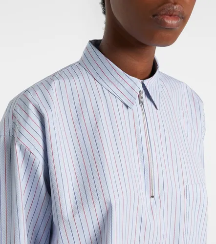 Camisa oversized de algodón a rayas - Prada - Modalova