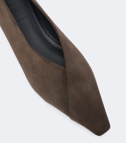 Ballerine in suede - Brunello Cucinelli - Modalova