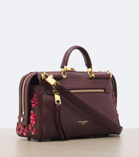 Vittoria Medium leather top-handle bag - Dolce&Gabbana - Modalova