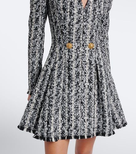 Balmain Tweed minidress - Balmain - Modalova