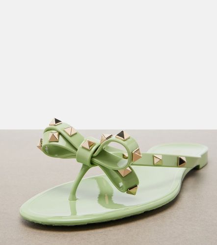 Sandali infradito Rockstud in PVC - Valentino Garavani - Modalova
