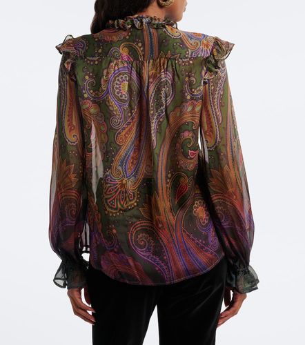 Etro Bluse aus Seidenchiffon - Etro - Modalova