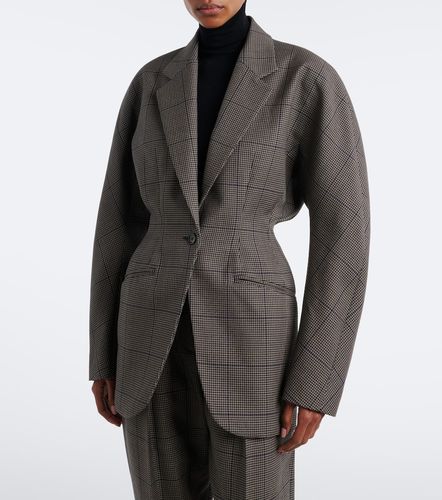 Mugler Oversize Jacke aus Wolle - Mugler - Modalova