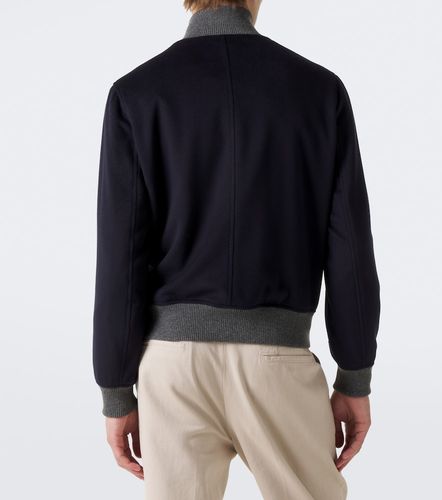 Virgin wool blouson jacket - Brunello Cucinelli - Modalova