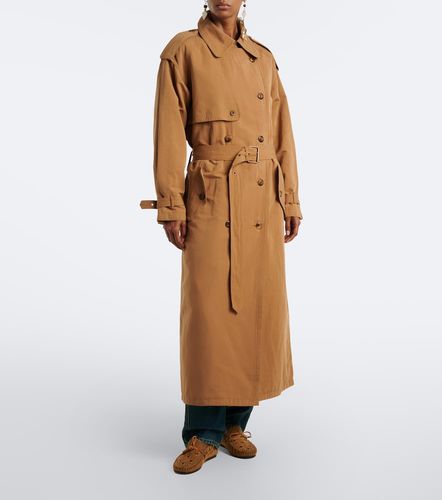 Trench Violette in cotone e lino - Isabel Marant - Modalova