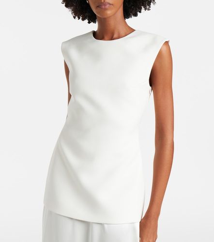 Rohe Silk-trimmed wool-blend gown - Rohe - Modalova