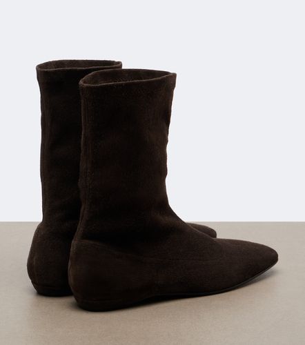 The Row Cindy suede ankle boots - The Row - Modalova