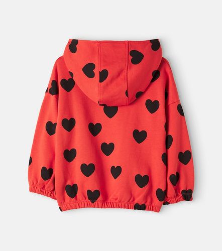 Sudadera con capucha Hearts de jersey de algodón - Mini Rodini - Modalova