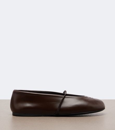 Miu Miu Leather ballet flats - Miu Miu - Modalova