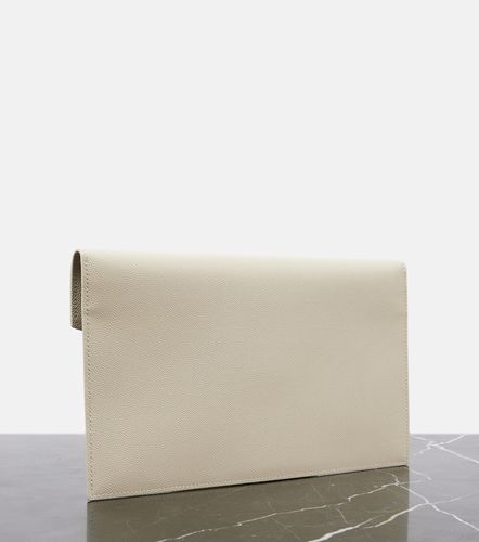 Saint Laurent Uptown leather clutch - Saint Laurent - Modalova