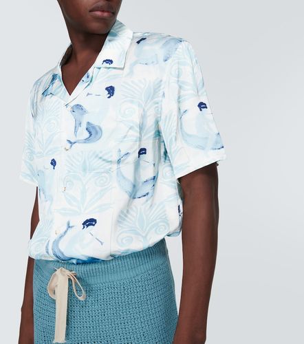 Commas Camisa bowling estampada - Commas - Modalova