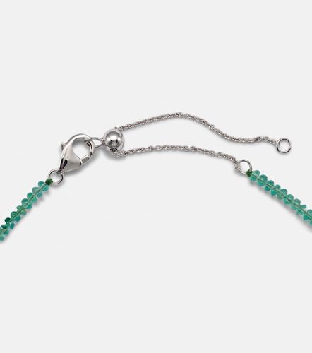 Collana in oro 18kt con smeraldi e diamanti - Kamyen - Modalova