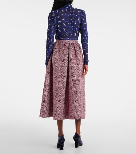 Gonna midi Soni plissé - Dries Van Noten - Modalova