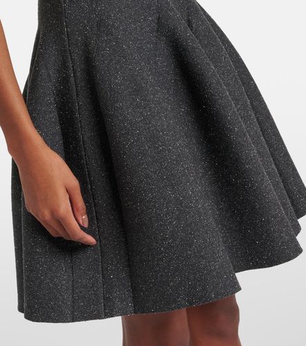 Alaïa Abito corto Godet in misto seta - Alaia - Modalova