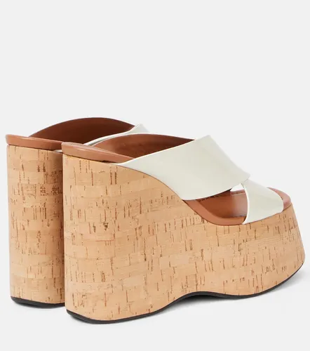Mara 135 patent leather platform sandals - Paris Texas - Modalova