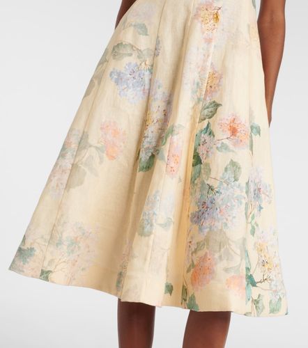 Illuminate linen midi dress - Zimmermann - Modalova